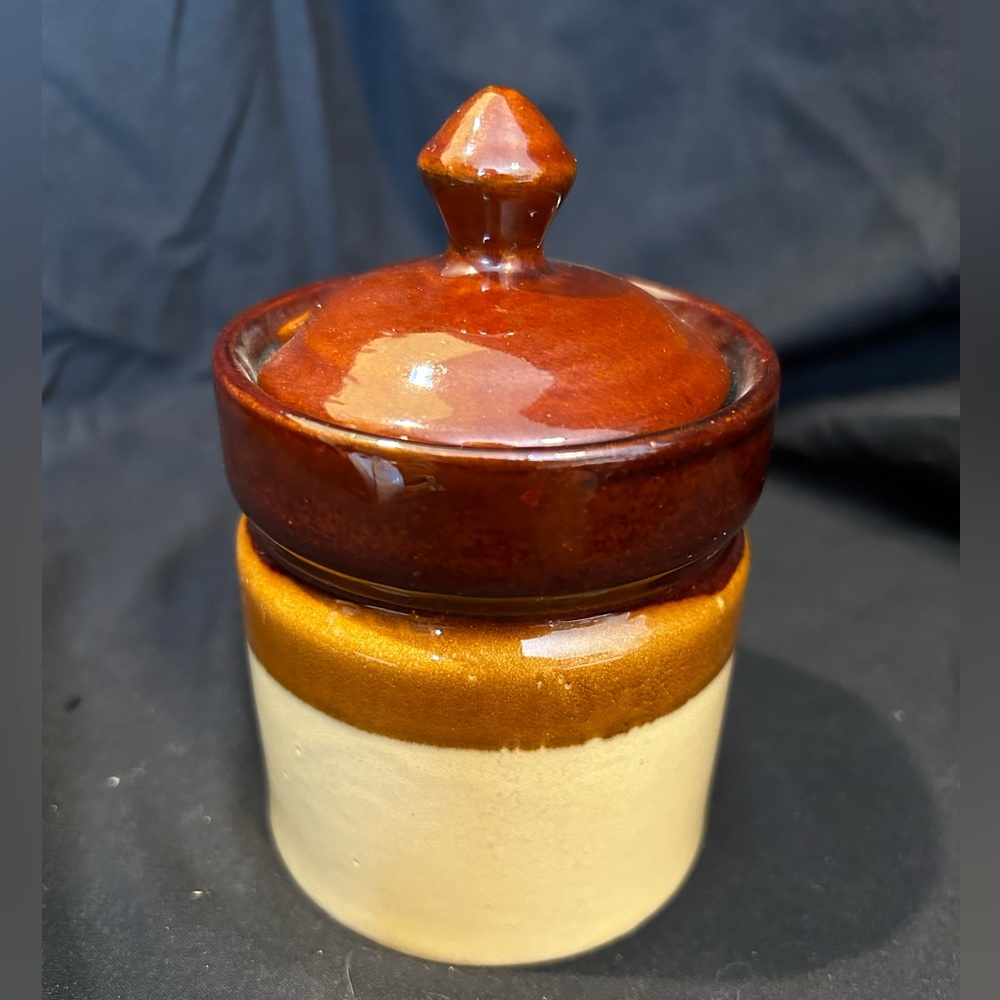 Sango Nora Brown Sugar Canister..Ceramic